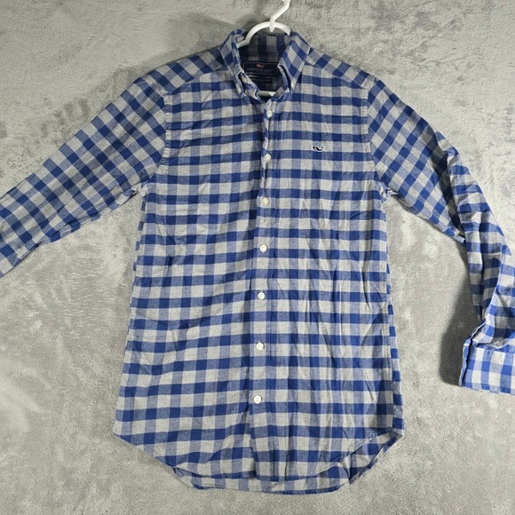 Vineyard Vines Other - Vineyard Vines Slim Fit Whale Shirt Button Down Plaid Checkered‎ XS